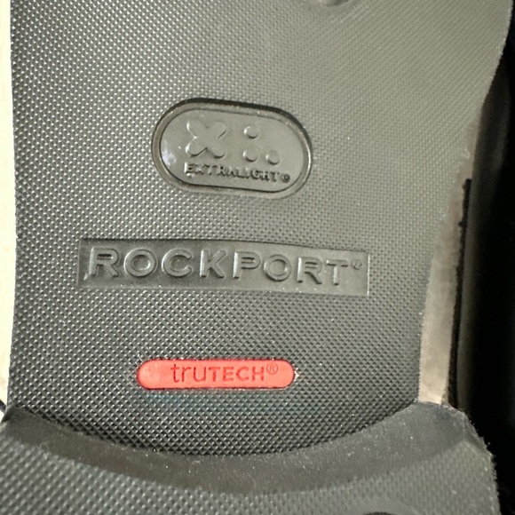 NEW Rockport Men\'s Kenton Plain Toe Oxford Black Glass CH5581 sz 10